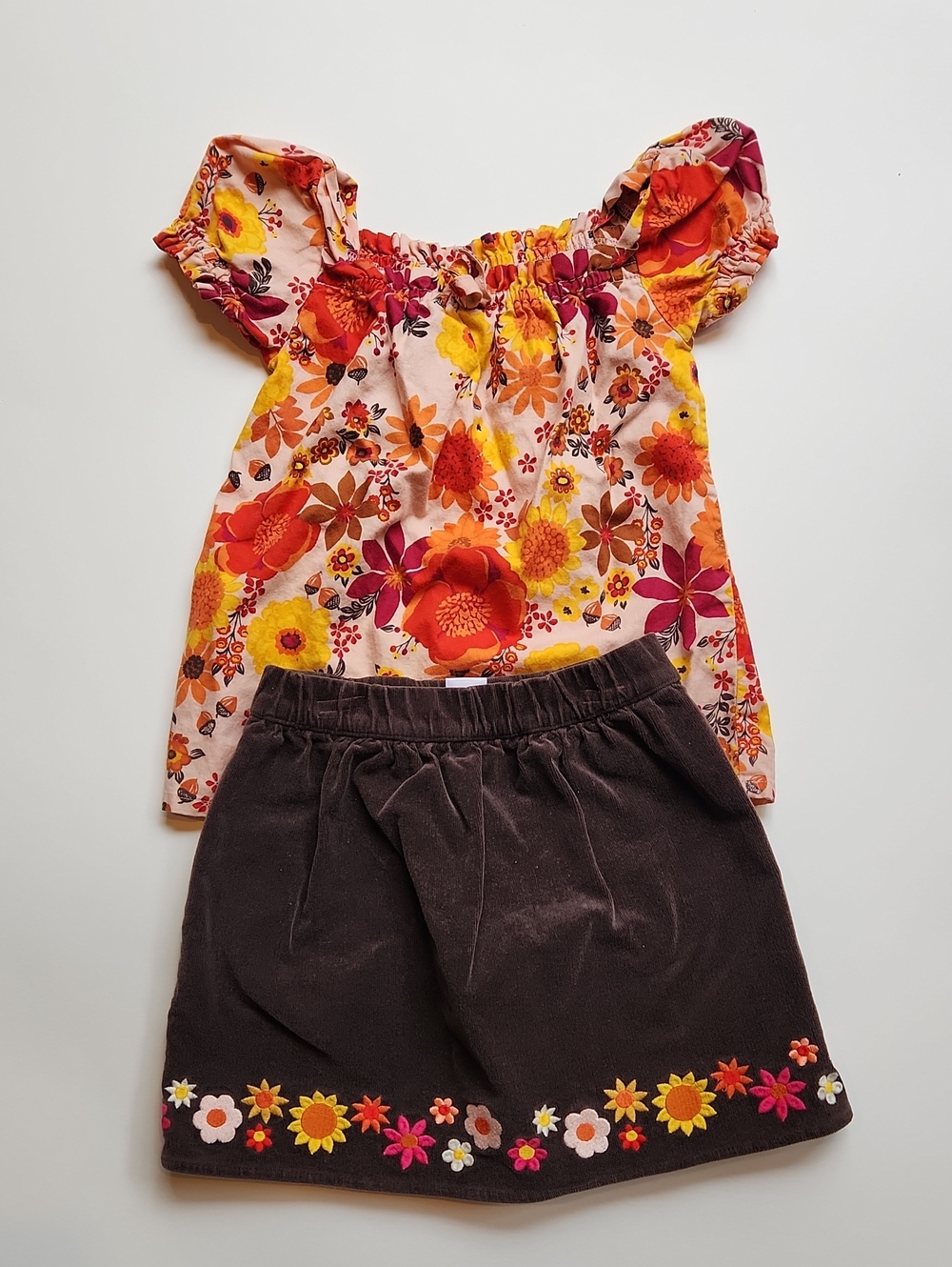 Gymboree Skirt Set Size 6